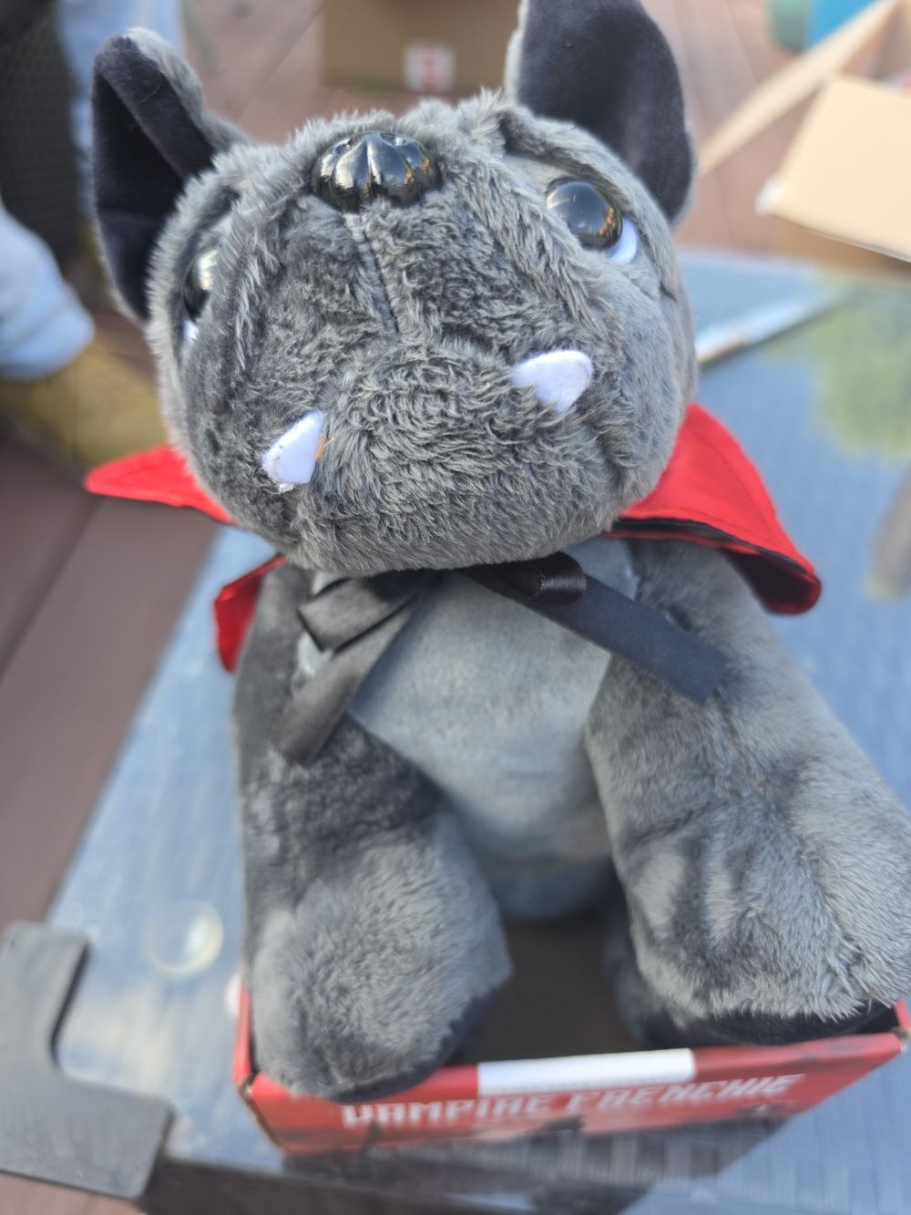Vampire Bat Plush With Heat Pack